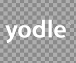 Yodle White Transparent High-Res CMYK PNG for Print