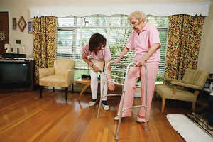 pt and female patient w walker Choosing a home healthcare provider is a big step. Armed with a detailed list of questions and concerns, you can make an informed decision that will put your mind at ease.